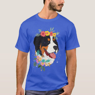 Camiseta Cachorro-da-flor Cachorro-da-serra Bernese Cachorr