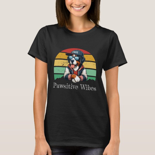 Camiseta Cachorro da Grande Montanha Suíça (Frente)
