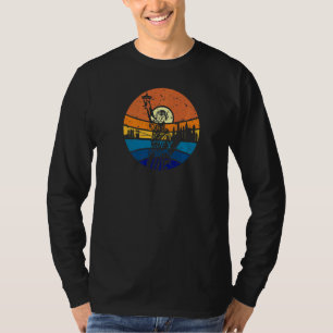Camiseta Cachorro da Liberdade - Cachorro Estátua da Liberd