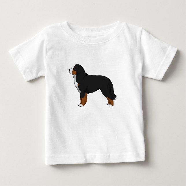 Camiseta Cachorro da Montanha Bernese (Frente)