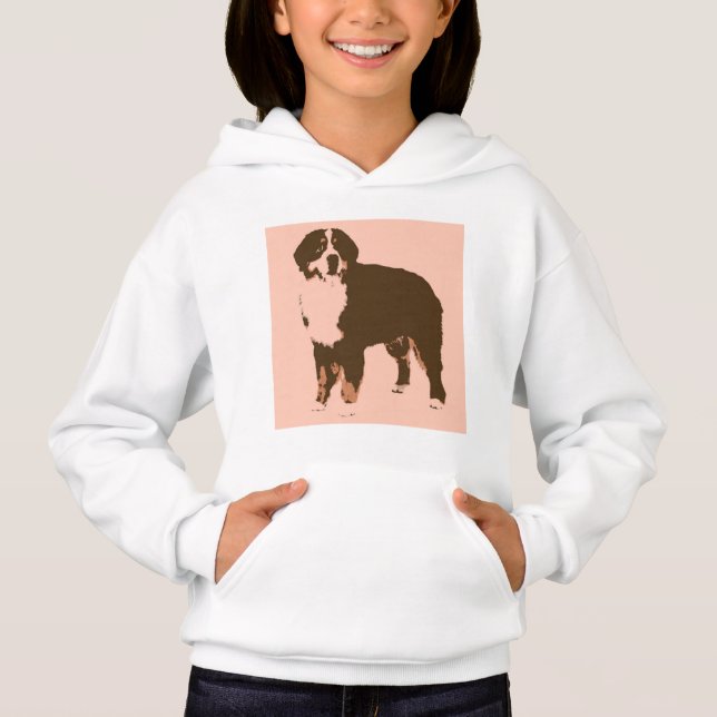 Camiseta Cachorro da Montanha Bernese (Frente)