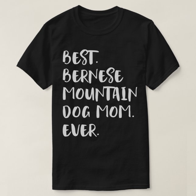 Camiseta Cachorro da Montanha Bernese (Frente do Design)