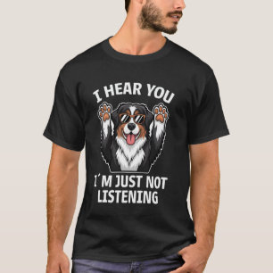 Camiseta Cachorro da Montanha Bernese Engraçado Cachorro Be