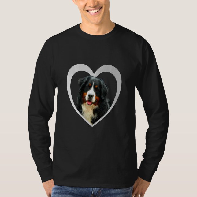 Camiseta Cachorro da Montanha Bernese T Cachorro da Montanh (Frente)
