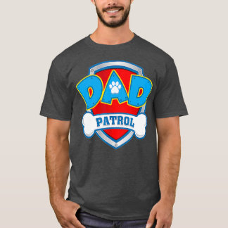 Camiseta Cachorro da Patrulha pai Mãe Pai Engraçado Present