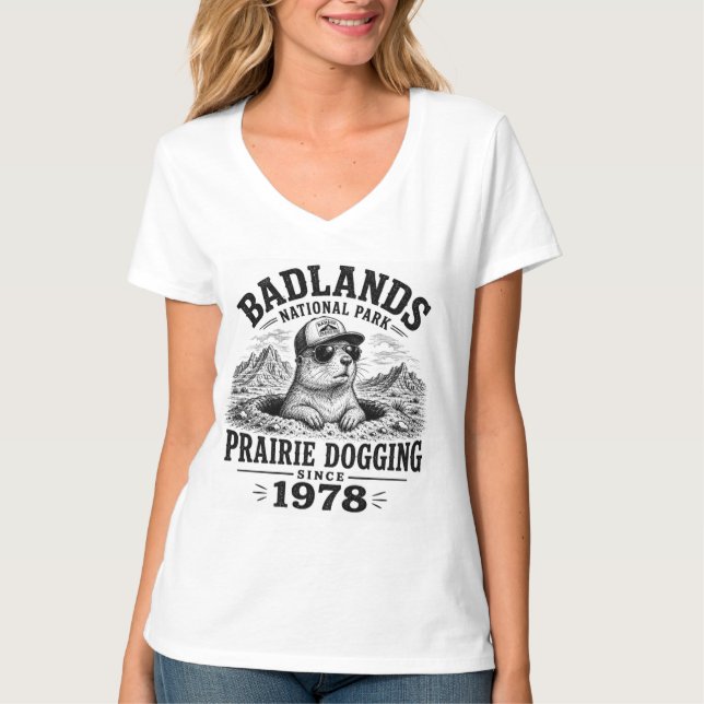 Camiseta Cachorro da Pradaria Desde 1978 (Frente)