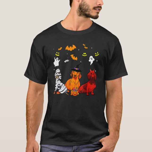 Camiseta Cachorro Dachshund (Frente)