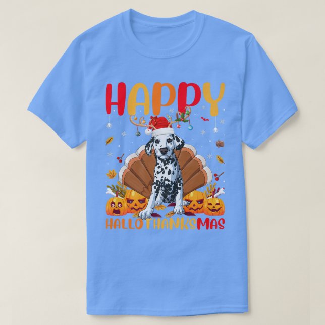 Camiseta Cachorro Dalmaciano Feliz Dalmaciano Olá Tha (Frente do Design)