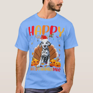 Camiseta Cachorro Dalmaciano Feliz Dalmaciano Olá Tha