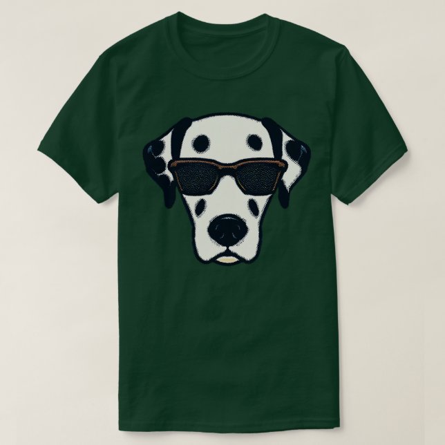 Camiseta Cachorro Dalmaciano legal (Frente do Design)