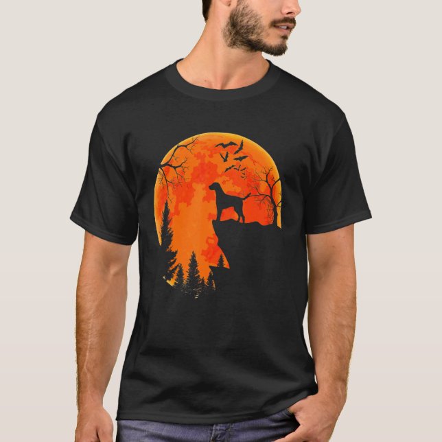Camiseta Cachorro Dalmático E Cachorro De Lua (Frente)