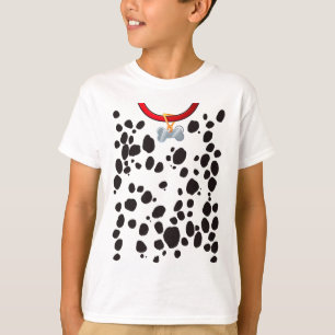 Camiseta Cachorro Dalmations Coloca Impressão no Dia das Br
