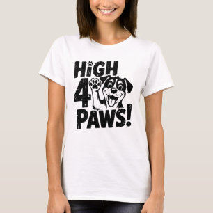 Camiseta Cachorro de 4 Patas Alto