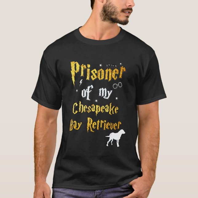 Camiseta Cachorro de Água da Baía de Chesapeake   Retriever (Frente)