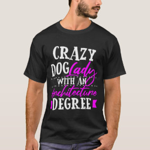Camiseta Cachorro de Arquitetura de Graduação Major