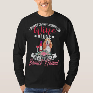 Camiseta Cachorro De Base E Vinho Para Mães De Cachorro De