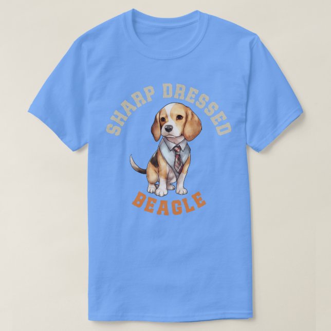 Camiseta Cachorro de Beagle (Frente do Design)