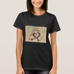 Camiseta Cachorro de Bebê Cachorro d'água da América do Sul