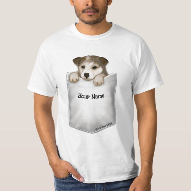 Camiseta Cachorro de Bolso  (Frente)