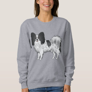 Camiseta Cachorro De Brinquedo Branco E Preto