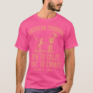 Camiseta Cachorro de Caça Americano Foxhound Nato para Pers