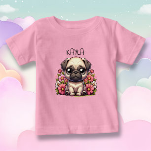 Camiseta Cachorro de Cachorro Cute Personalizado