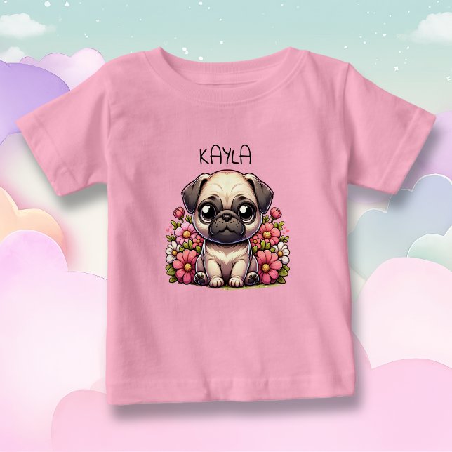 Camiseta Cachorro de Cachorro Cute Personalizado (Criador carregado)