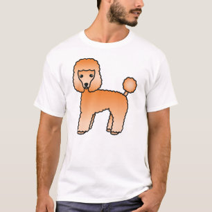 Camiseta Cachorro de Carroçaria Apricot Toy Poodle
