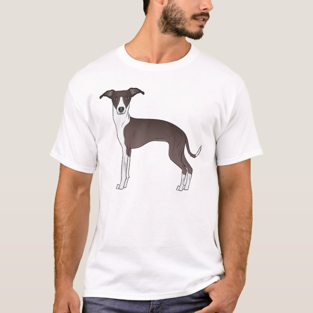 Camiseta Cachorro De Cartografia De Cachorro De Caça-De-Fer (Frente)