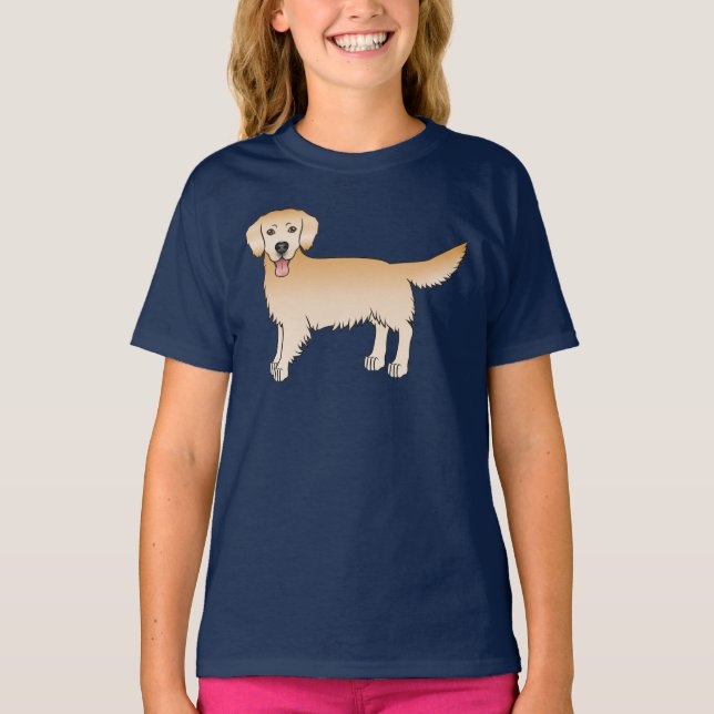 Camiseta Cachorro de Cartografia Gelado de Retriever de Our (Frente)