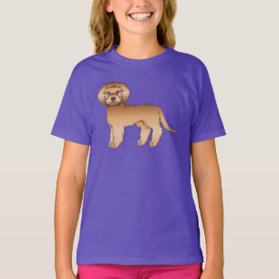 Camiseta Cachorro de Cartoons de Mini Goldendoodle