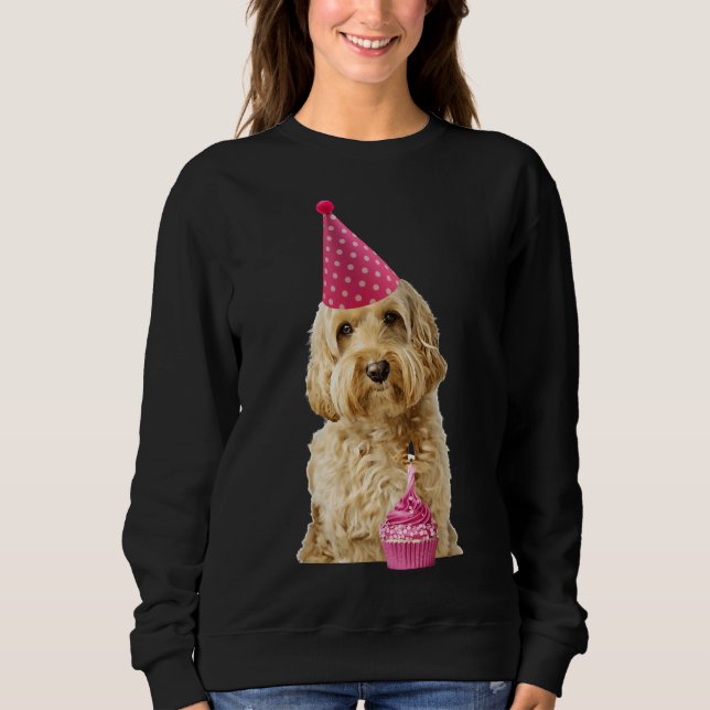 Camiseta Cachorro De Cockapoo Com Cockapoo Mamão (Frente)