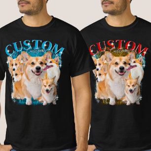Camiseta Cachorro de Contrabando Pet Foto Animal 90s 1BK2