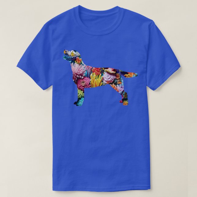 Camiseta Cachorro de Coral (Frente do Design)