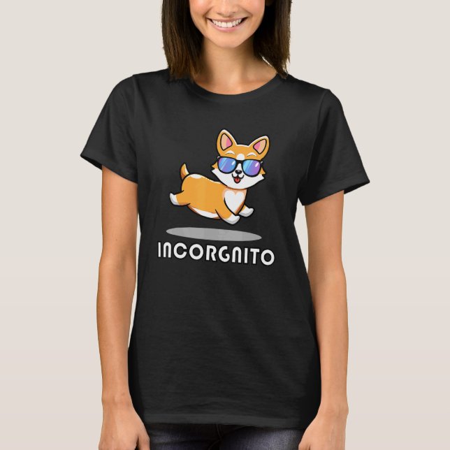 Camiseta Cachorro De Corgi (Frente)