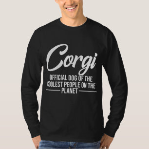 Camiseta Cachorro De Corgi De Pessoas Mais Frescas - Corgi
