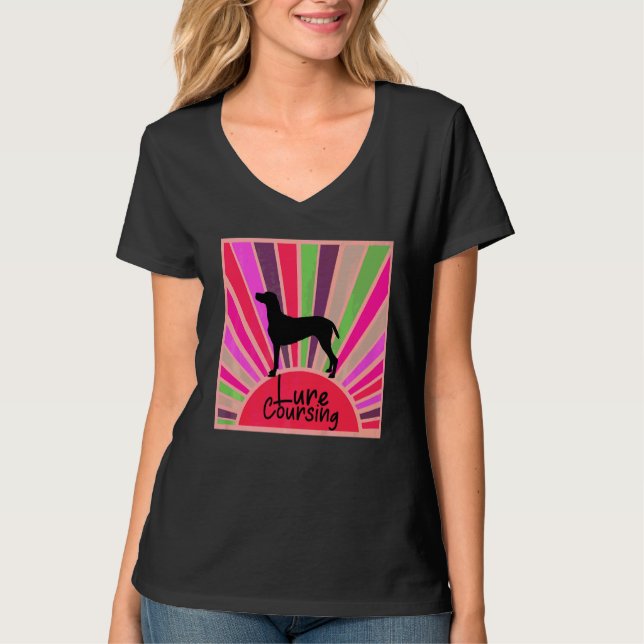 Camiseta Cachorro de Curto-Arco-Íris Retroativo (Frente)