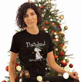 Camiseta Cachorro de Dachshund Personalizado Mama, Doxie Mã