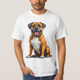 Camiseta Cachorro de desenho animado