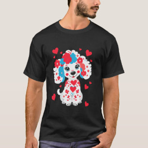 Camiseta Cachorro de Desenho Animado Caprichoso