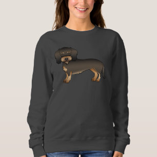 Camiseta Cachorro De Desenho Animado Fofo Dachshund De Java