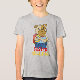Camiseta Cachorro de Desenho Animado Fofo Sorriso Meninos e