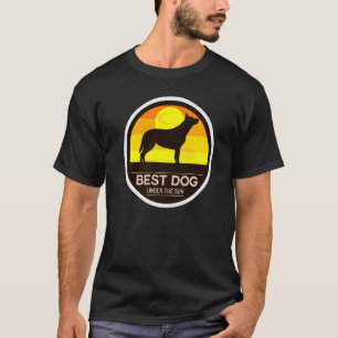 Camiseta Cachorro de Gado Heeler Australiano Retro 19