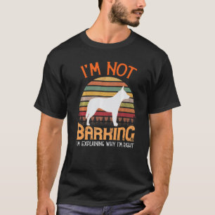 Camiseta Cachorro de Gado Heeler Australiano Retro 34