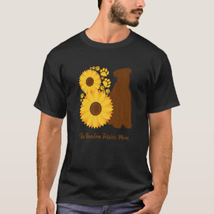Camiseta Cachorro De Girassol Mãe - Wheatie Wheaten Terrier