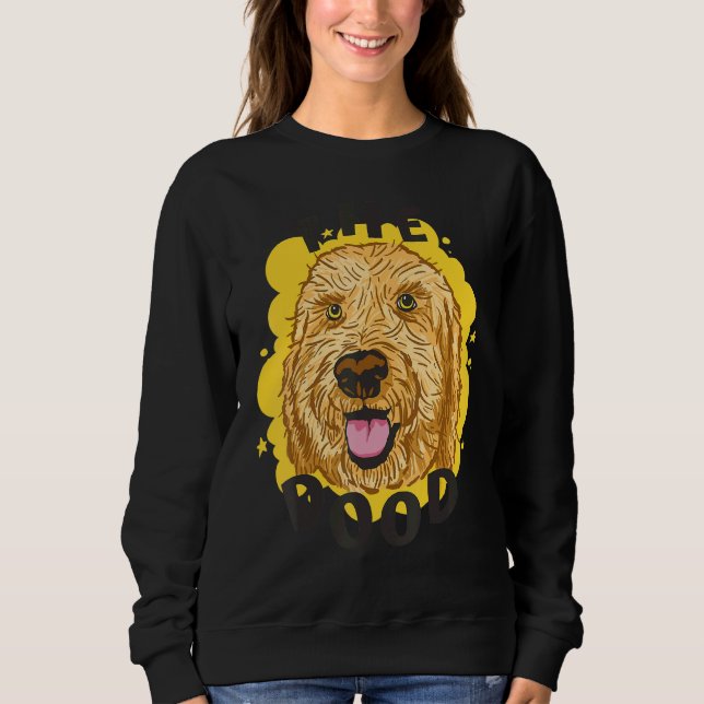 Camiseta Cachorro De Goldendoodle (Frente)