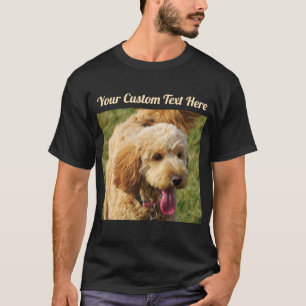 Camiseta Cachorro de Goldendoododododododododododle de Mens