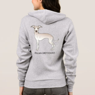 Camiseta Cachorro De Greyhound Italiano Com Texto Personali