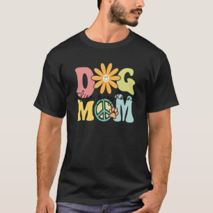 Camiseta Cachorro de Groovy Italiano Mamãe Mulheres de Pet
