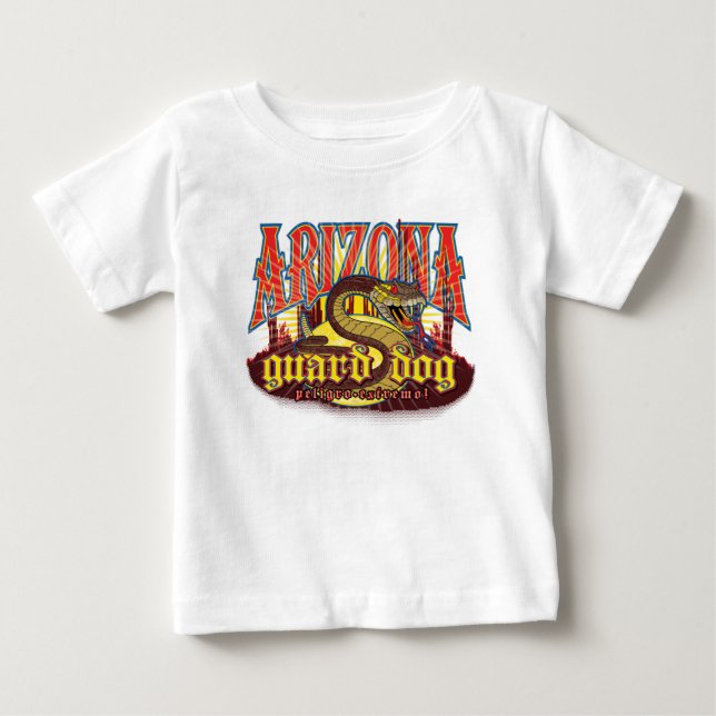 Camiseta Cachorro de Guarda Cobra do Arizona (Frente)